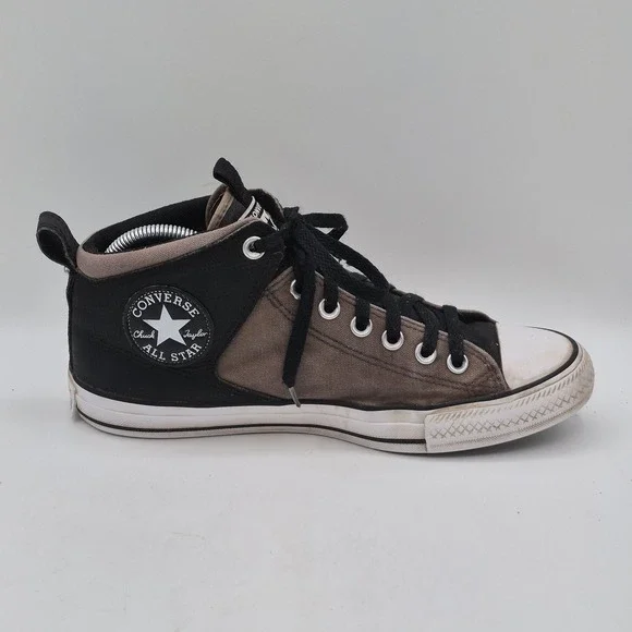 Converse Chuck Taylor All Star 2 Shoes Mens Size 8 Brown Black Mid Top Sneakers - Picture 2 of 13